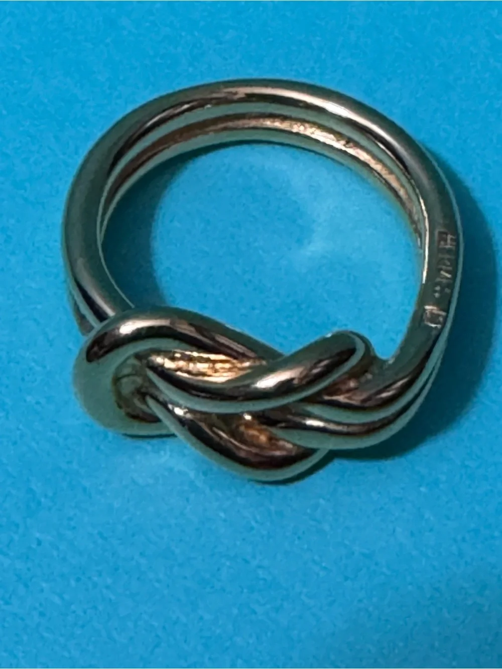 Hermes Gold Knot Scarf Ring - Women Jewelry
